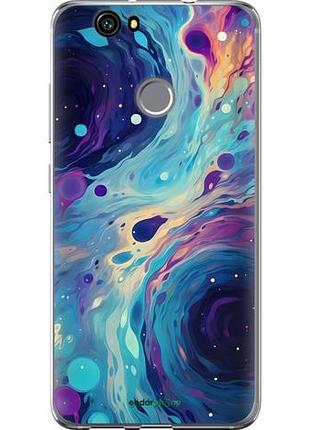 Чехол на huawei nova арт акварель хуавей нова