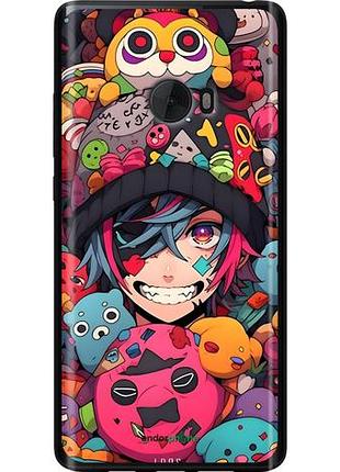 Чехол на xiaomi mi note 2 аниме парень сяоми ми ноут 2