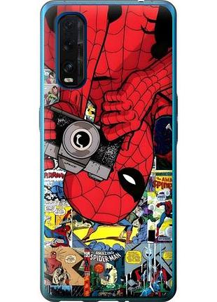 Чехол на oppo find x2 человек паук, spiderman 2 оппо файнд х2 2