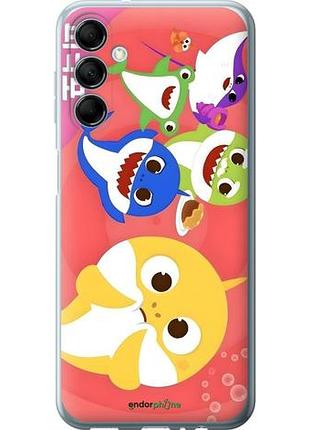 Чехол на samsung galaxy m14 m146b бейби шаркс самсунг м14 м146б