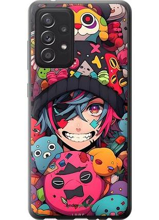 Чехол на samsung galaxy a52s 5g a528b аниме парень самсунг а52с 5г а528б