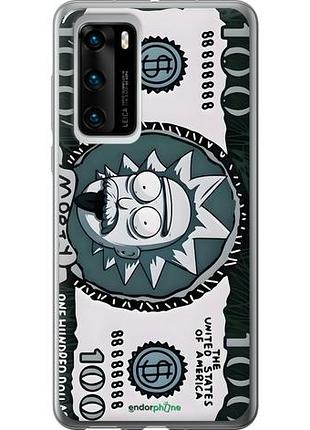 Чехол на huawei p40 рик 100 хуавей п40