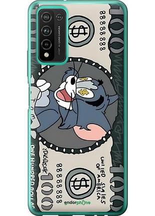 Чехол на huawei honor 10x lite том и джерри хуавей хонор 10х лайт
