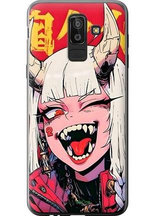 Чехол на samsung galaxy j8 2018 аниме демон самсунг й8 2018