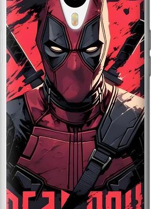 Чехол на meizu m1/m1 mini дэдпул, deadpool мейзу м1/м1 мини