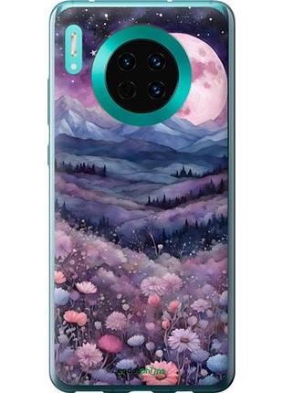 Чехол на huawei mate 30 ночь луна арт хуавей мейт 30