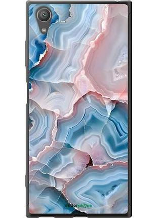Чехол на sony xperia xa1 plus g3412 мрамор