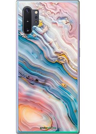 Чехол на samsung galaxy note 10 plus мрамор красивый самсунг ноут 10 плюс