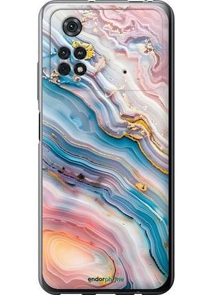 Чехол на xiaomi poco m4 pro мрамор красивый сяоми поко м4 про