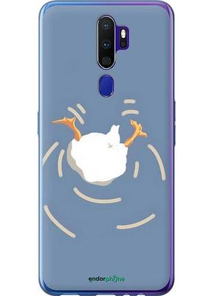Чехол на oppo a9 2020 смешная утка, гусь оппо а9 2020
