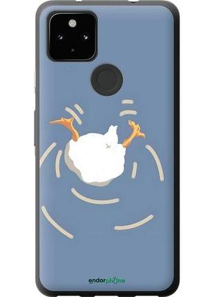 Чехол на google pixel 5a смешная утка, гусь гугл пиксель 5а