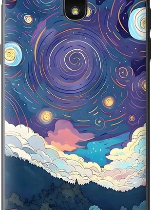 Чехол на samsung galaxy j7 2018 креатинвый арт самсунг й7 2018