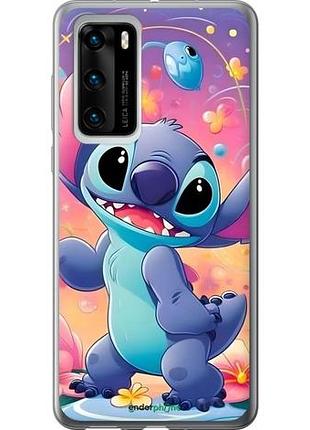 Чехол на huawei p40 стич 2 хуавей п402