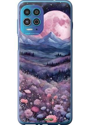 Чехол на motorola edge s ночь луна арт моторола эдж с