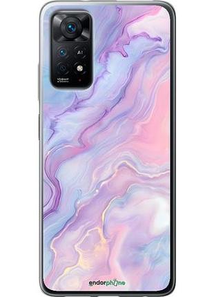 Чохол на xiaomi redmi note 11 ніжний мармур