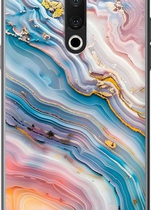 Чехол на meizu 15 plus мрамор красивый мейзу 15 плюс