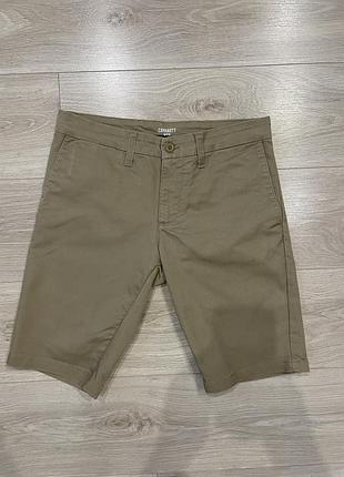 Чоловічі бежеві шорти carhartt w30