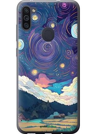 Чехол на samsung galaxy m11 m115f креатинвый арт самсунг м11 м115ф
