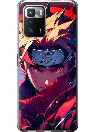 Чехол на xiaomi redmi note 10 pro 5g наруто naruto сяоми редми ноут 10 про 5г
