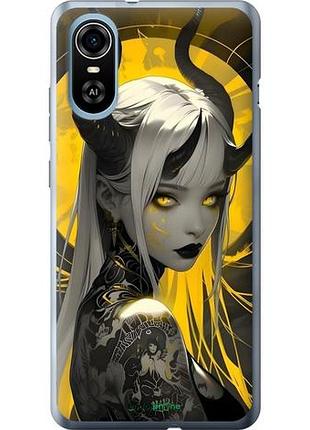 Чехол на zte blade a31 plus аниме демон 2 зте блейд а31 плюс2