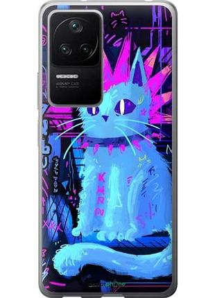 Чехол на xiaomi redmi k40s кот панк