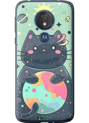 Чохол на motorola moto g7 power милий котик