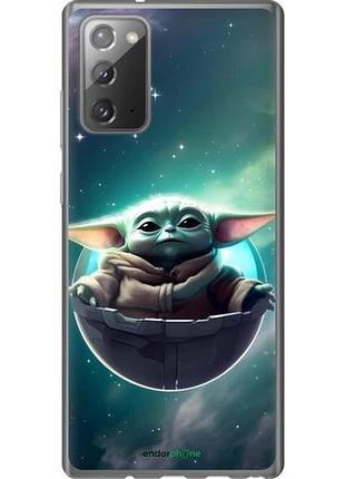 Чохол на samsung galaxy note 20 малюк йоду