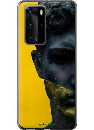 Чехол на huawei p40 pro статуя арт хуавей п40 про
