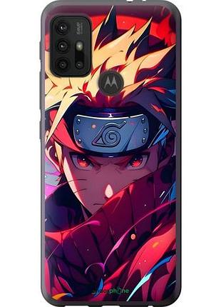 Чехол на motorola moto g30 наруто