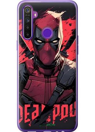 Чехол на realme 6i дэдпул, deadpool риалми 6и