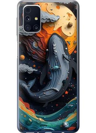 Чехол на samsung galaxy m31s m317f кит в космосе самсунг м31с м317ф