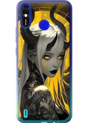 Чохол на tecno spark 4 lite аніме демон 2