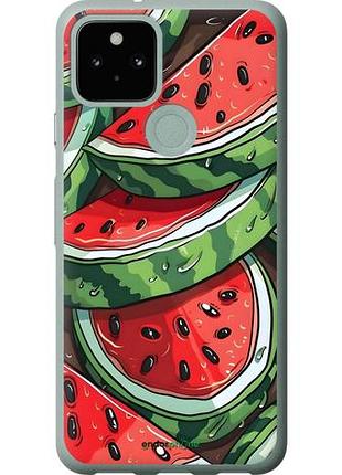 Чехол на google pixel 5 арбуз "6315u-2044-51027"