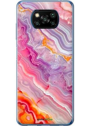 Чехол на xiaomi poco x3 мрамор 2 сяоми поко х32