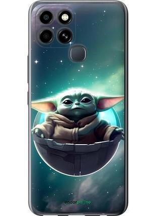 Чехол на infinix smart 6 малыш йода, грогу инфикс смарт 6