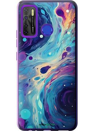 Чехол на tecno camon 15 арт акварель текно камон 15