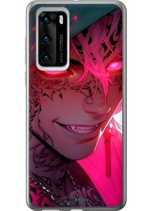 Чехол на huawei p40 аниме демон 3 хуавей п403