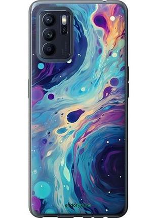 Чехол на oppo reno6 z арт акварель оппо рено6 зет