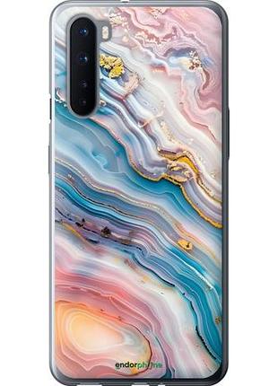 Чехол на oneplus nord мрамор красивый 1+ норд