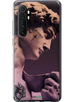 Чехол на xiaomi mi note 10 lite давид тату сяоми ми ноут 10 лайт