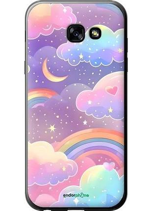 Чехол на samsung galaxy a5 (2017) облака и радуга самсунг а5 (2017)