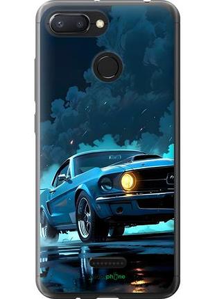 Чехол на xiaomi redmi 6 форд мустанг сяоми редми 6
