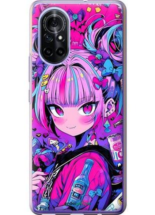 Чехол на huawei nova 8 аниме милаха