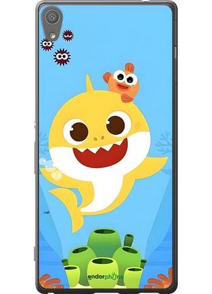 Чехол на sony xperia xa ultra dual f3212 бейби шарк сони эксперия ха ультра дуал ф3212