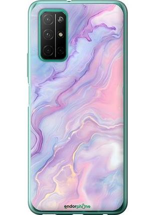 Чехол на huawei honor 30s нежный мрамор хуавей хонор 30с
