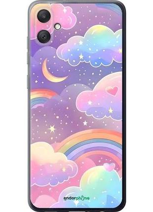 Чехол на samsung galaxy a05 облака и радуга самсунг а05