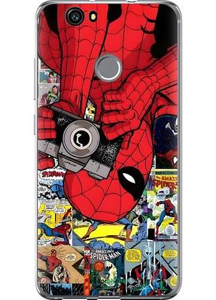 Чехол на huawei nova человек паук, spiderman 2 хуавей нова 2