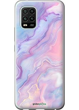 Чохол на xiaomi mi 10 lite ніжний мармур