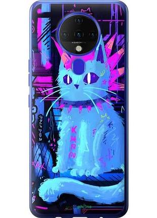 Чехол на tecno spark 6 ke7 кот панк