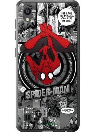 Чехол на zte blade a5 2019 человек паук, spiderman зте блейд а5 2019